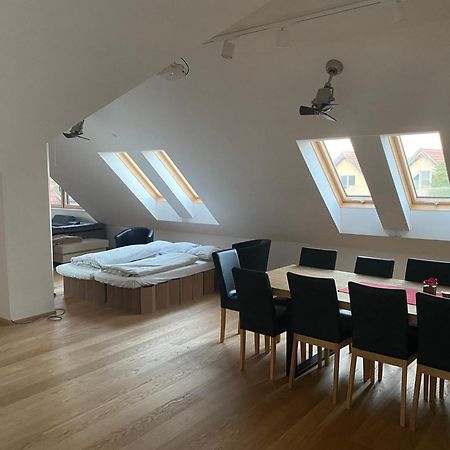 Salzburg-Loft Im Stadtteil Leopoldskron-Moos 120Qm Mit Balkon & Untersbergblick מראה חיצוני תמונה
