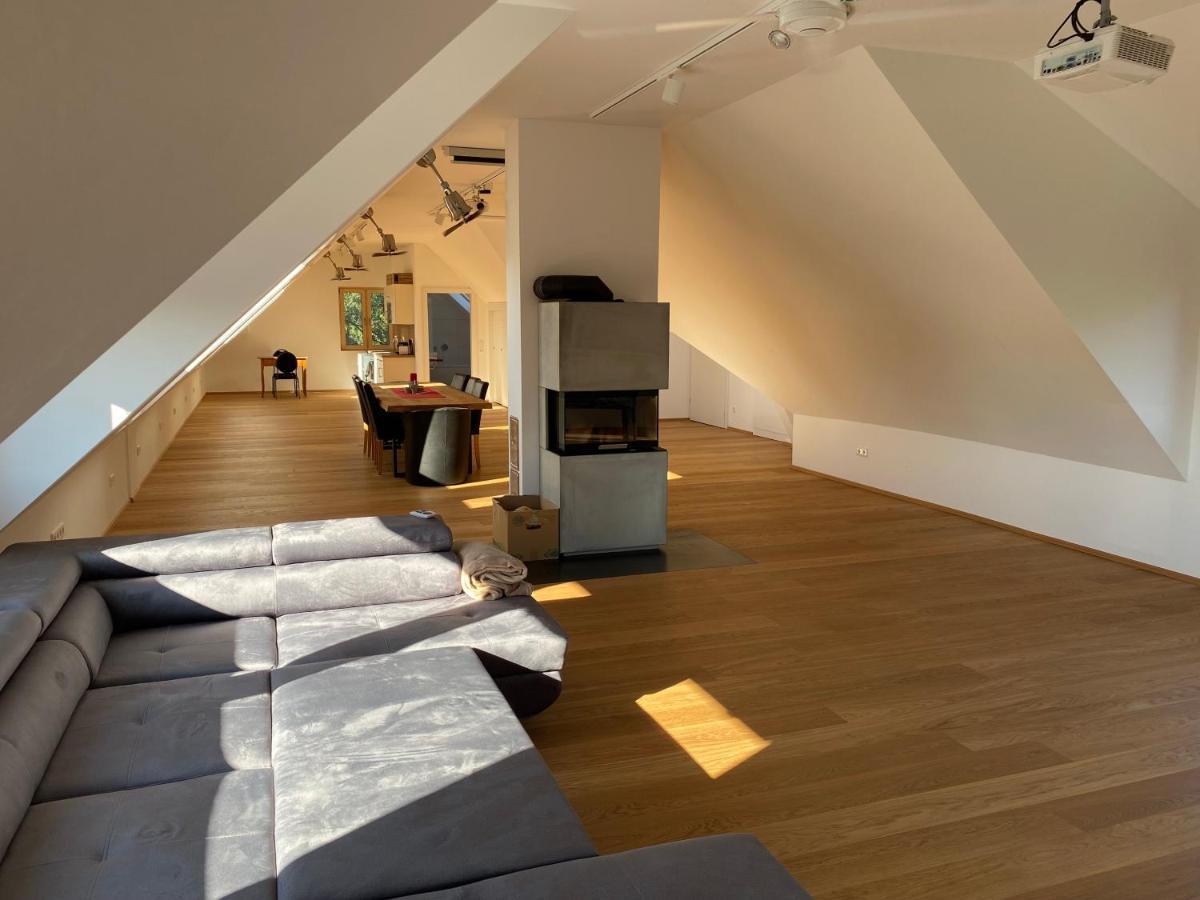 Salzburg-Loft Im Stadtteil Leopoldskron-Moos 120Qm Mit Balkon & Untersbergblick מראה חיצוני תמונה