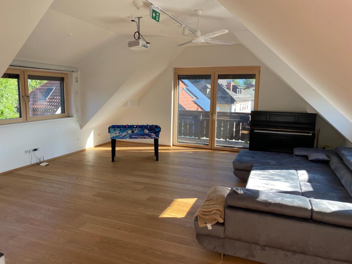Salzburg-Loft Im Stadtteil Leopoldskron-Moos 120Qm Mit Balkon & Untersbergblick מראה חיצוני תמונה