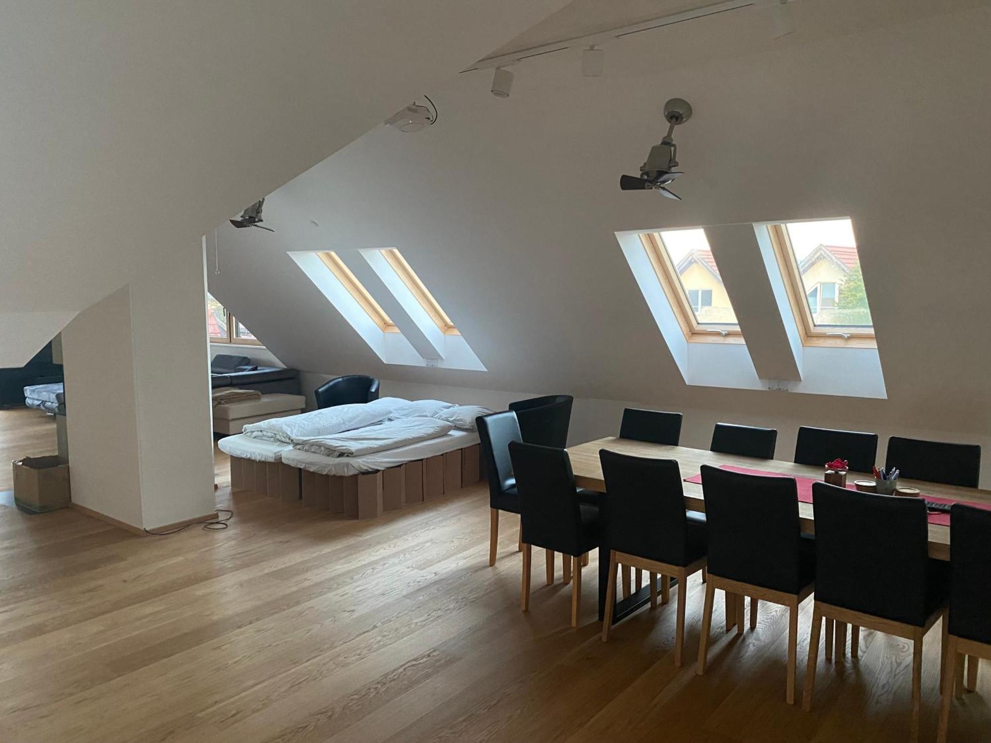 Salzburg-Loft Im Stadtteil Leopoldskron-Moos 120Qm Mit Balkon & Untersbergblick מראה חיצוני תמונה
